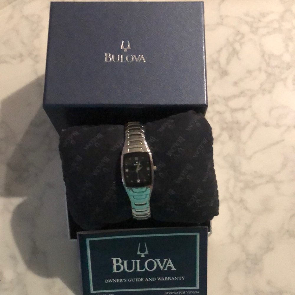 Bulova Silver Watch